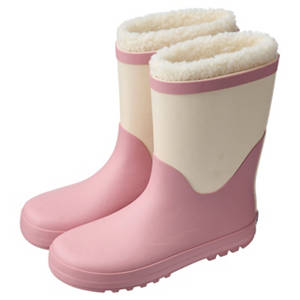 Kinder-/Kleinkinder gefütterte Regenstiefel, Rosa, 33