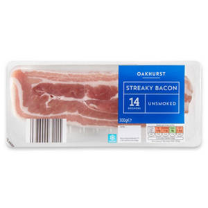 Unsmoked Streaky Bacon 14 Pack