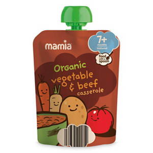 Organic Vegetable & Beef Casserole Pouch