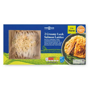 Leek & Salmon Lattice