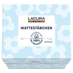 Bio-Baumwoll-Wattestäbchen, Blumen
