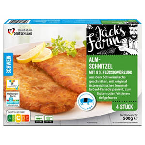 Schnitzelsortiment 500 g, Alm