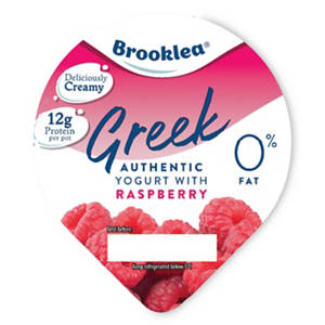 Raspberry Flavoured Authentic Greek Yogurt