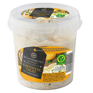 Salatschale 1 kg, Kartoffelsalat Creme Fraiche