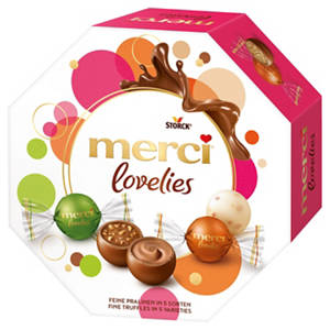 Merci Lovelies 185 g, Crunchy