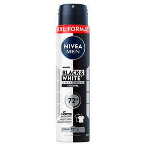 Deo Spray 250 ml, Men Black & White