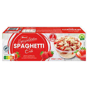 Spezialitätenbecher 510 ml, Spaghetti