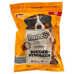 Classic Hunde Kauvielfalt 200 g, Rinderstrossen
