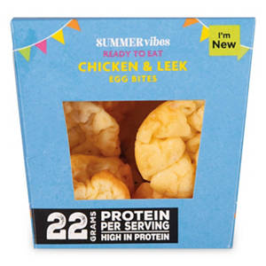 Chicken & Leek Egg Bites