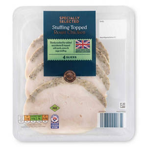 100% British Stuffing Topped Roast Chicken 4 Slices