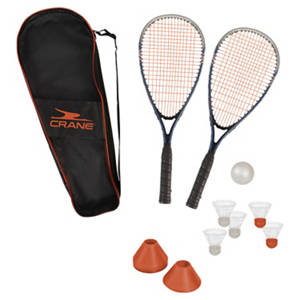 Badminton-Set, Speed-Badminton für Erwachsene, Rot