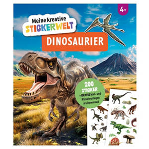 Mini Stickerbücher, Dinosaurier