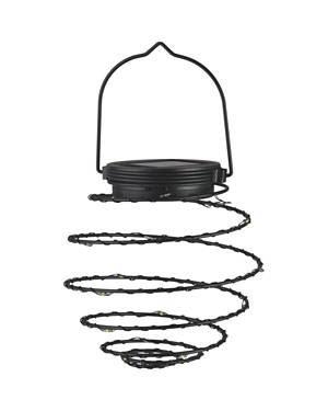 Solar Sprial Lantern Round Small
