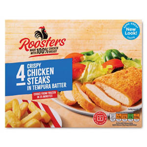 Southern Fried Chicken Steaks in Breadcrumbs 4 Pack