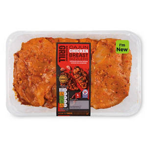 Cajun Marinated Chicken Sizzler