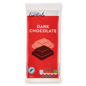Dark Chocolate with Panna Cotta Flavour Filling 100g