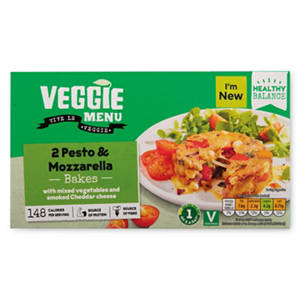 Pesto & Mozzarella Bakes 2 Pack