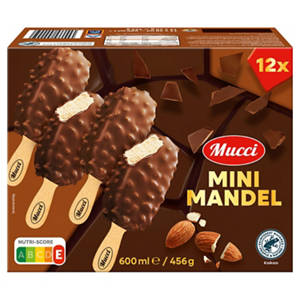 Mini Stieleis Mandel 600 ml, Vollmilchschokolade