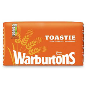 Warburtons Toastie Thick Sliced White Bread