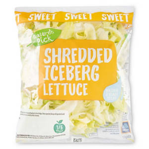 Sweet & Crisp Shredded Iceberg Lettuce 130g