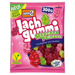 NIMM 2 Lachgummi Veggie 300 g, Märchenprinzen