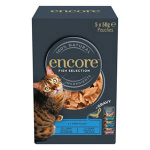 Encore Natural Wet Dog Food Multipack Meat Selection Pouches in Gravy