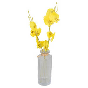 Künstlicher Strauß mit Vase, Mohnblüte