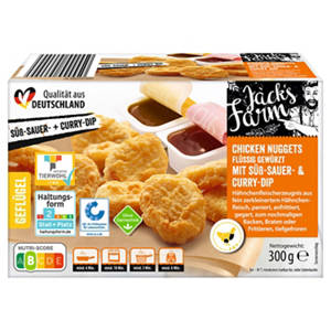 Hähnchen Nuggets mit Dip 300 g