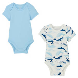 Baby Bodies 2er-Pack, Blau, 98/104