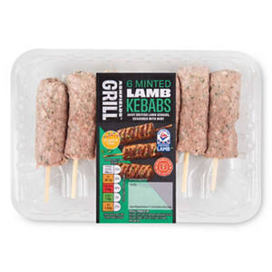 Ashfields Grill Minted Lamb Kebabs
