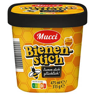 MUCCI Premium Eisbecher Bienenstich