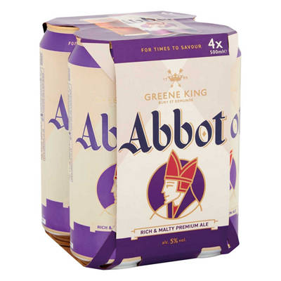 GREENE KING Abbot Ale 4 Pack product image