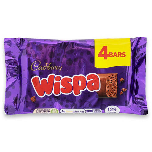 Wispa Chocolate 4 Pack