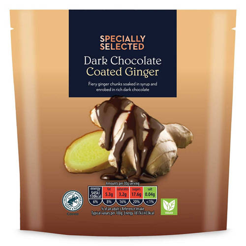 Front shot 2, Dark Chocolate Coated Ginger