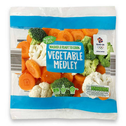 Washed & Ready to Cook Vegetable Medley