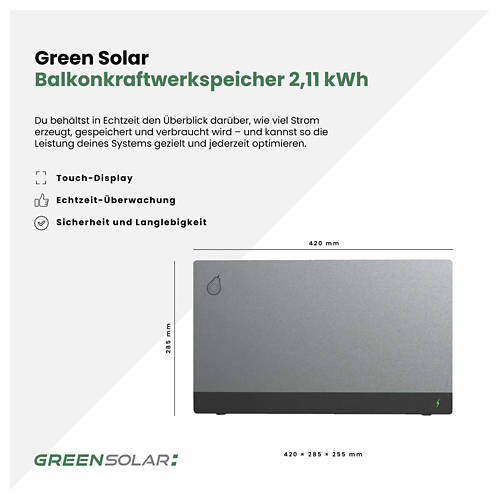 Details 4, Balkonkraftwerkspeicher 2,11 kWh