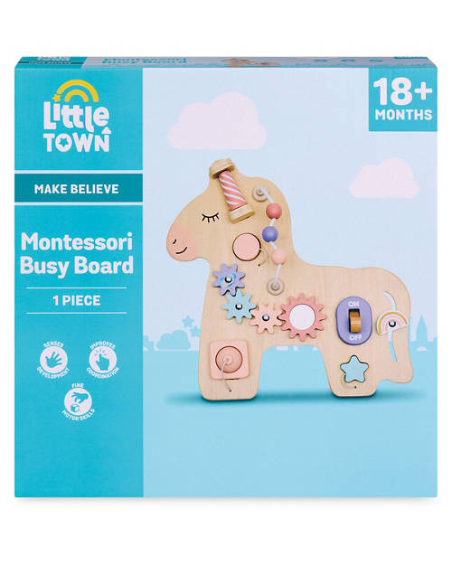 Front shot 2, Montessori Busy Board