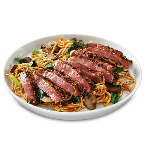 Sizzle Steaks with Pepper Rub