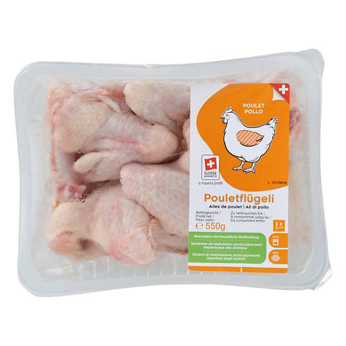 Vue de face 2, Ailes de poulet