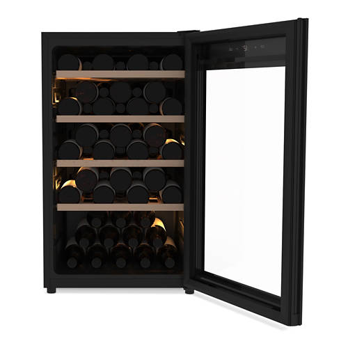 Vorderansicht 2, Weintemperierschrank