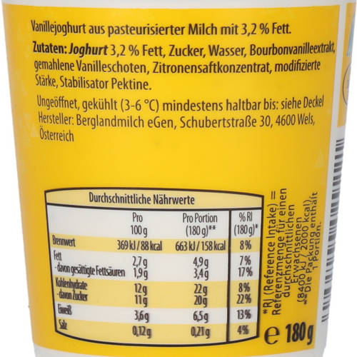 Details 1, Fruchtjoghurt, Vanille