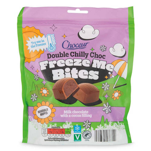 Front shot 2, Double Chocolate Freeze Me Bites