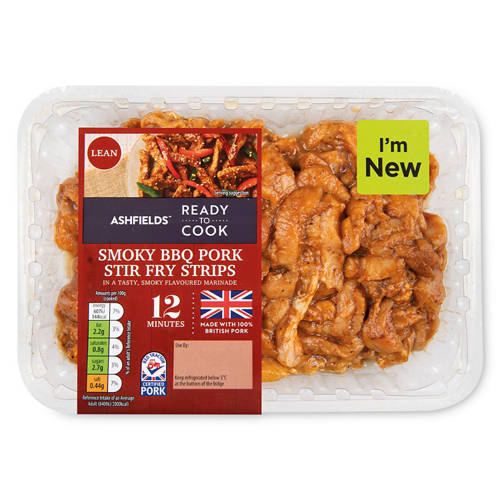 Smoky BBQ Pork Stir Fry Strips