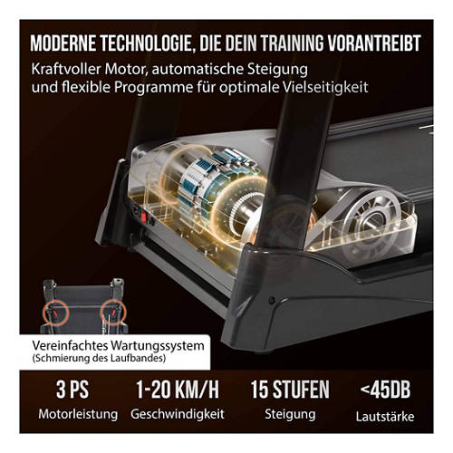 Details 4, Laufband TM 4500 S