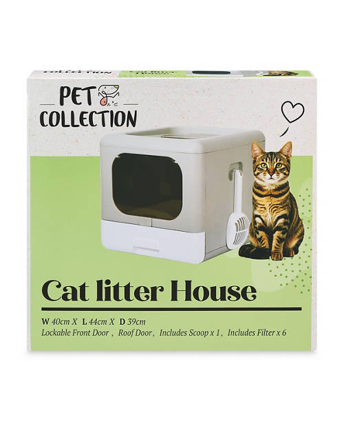 Front shot 2, Cat Litter House