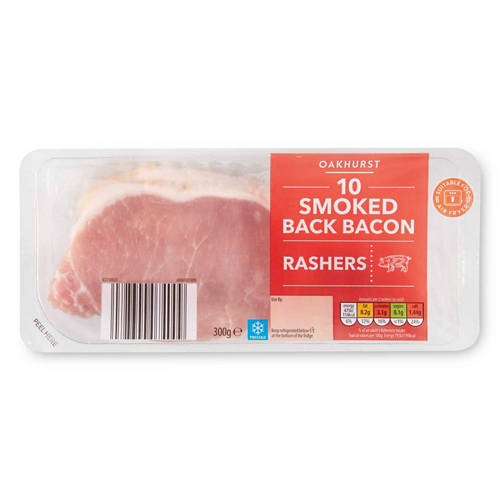 Front shot 2, Smoked Back Bacon 10 Pack