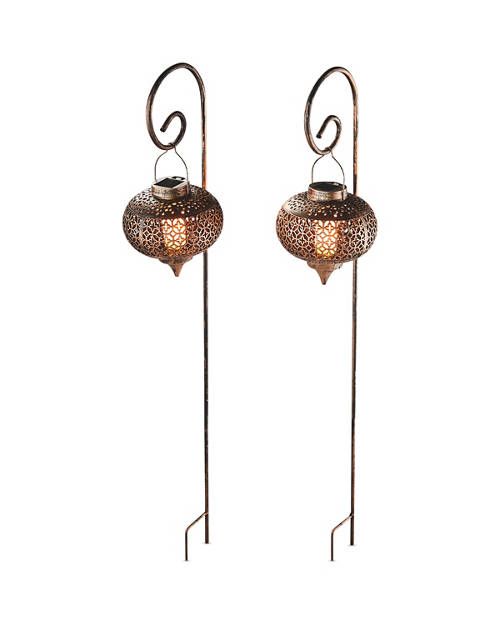 Details 1, Solar Crook Lantern