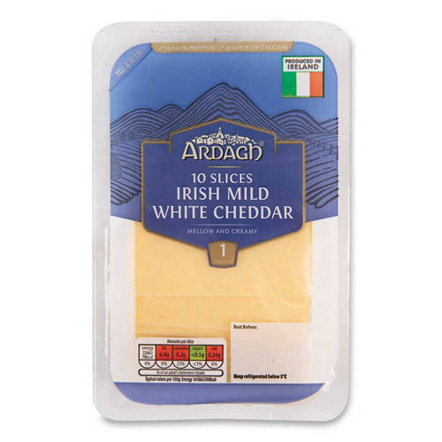 Sliced Mild White Cheddar