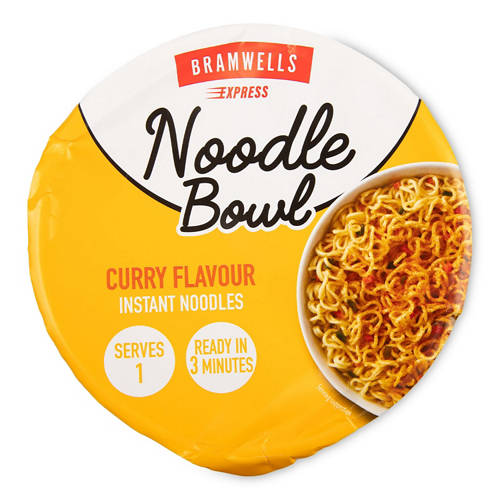 Front shot 2, Curry Flavour Noodle Bowl