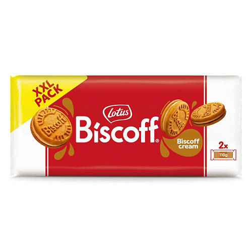 Gruppe 1, XXL Doppelkeks, Biscoff Cream